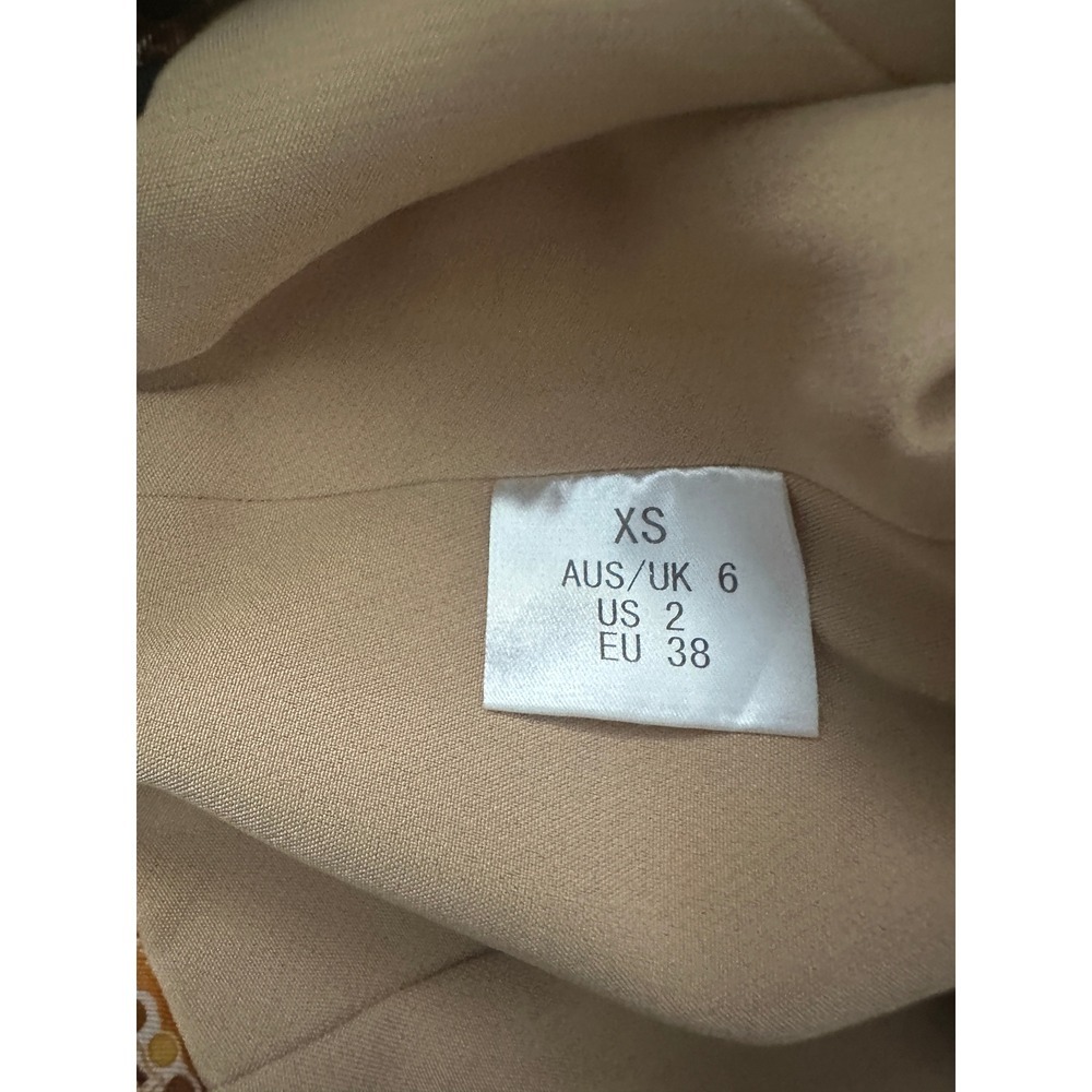 Bronx and Banco Bedouin Shorts Women Size 2 XS Yellow High Waist Runway - Picture 8 of 8
